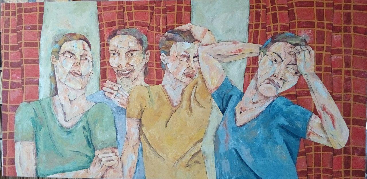 نمایشگاه نقاشی «رضا رزم» با عنوان «پیروزی سزان»